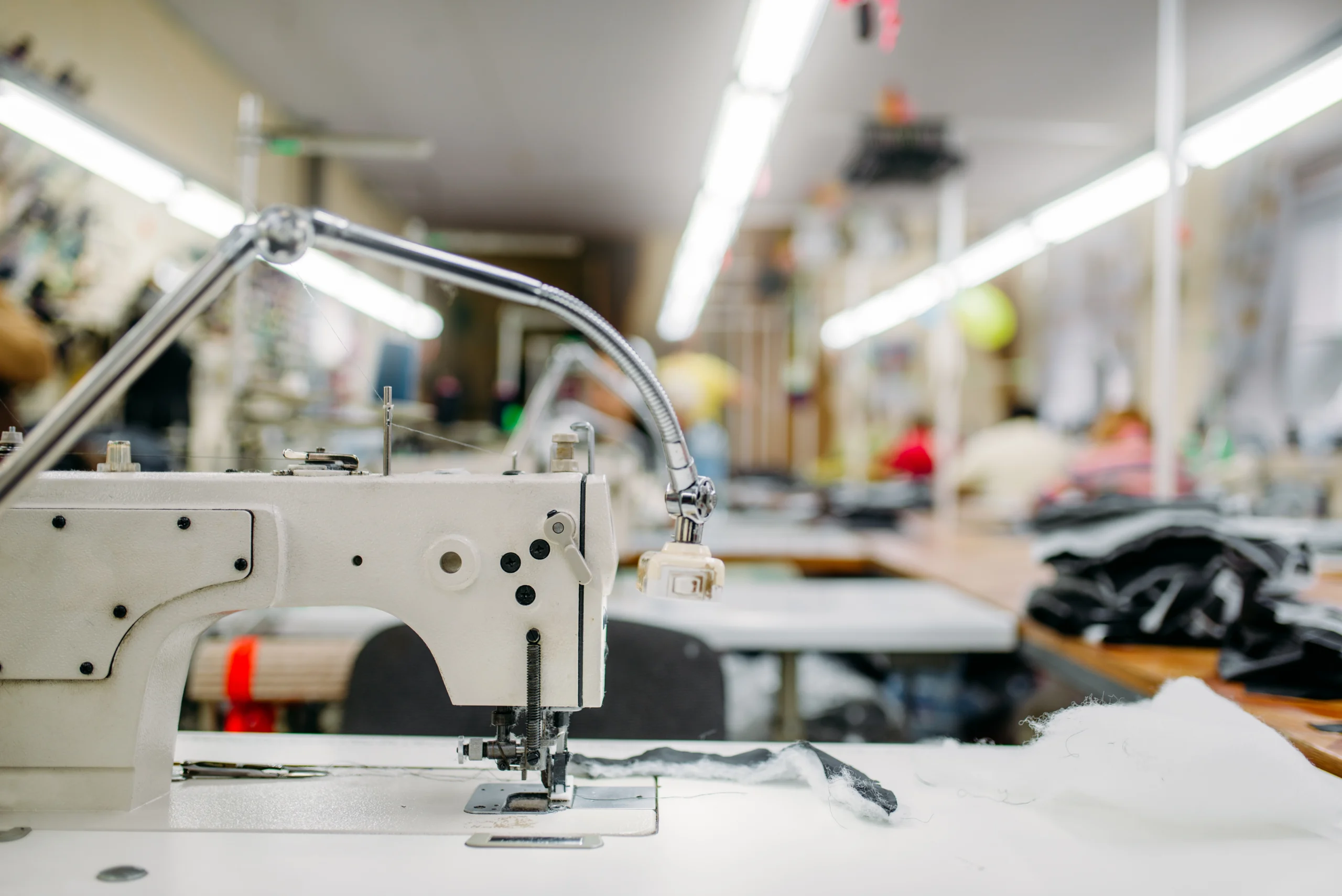 sewing machine clothing fabric nobody dressmaking industry equipment dress factory professional tailoring
